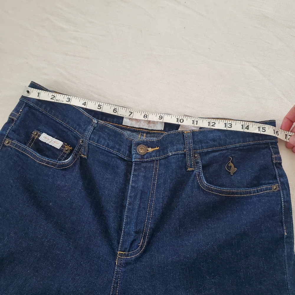Baby Phat Blue Denim Women's Jeans Womens 16 32 Inch Waist - Picture 9 of 12